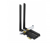 TP-LINK Archer TX50E  AX3000 Wi-Fi 6 + BT5.0 PCI Express Adapter, 2402Mbps on 5GHz + 574Mpbs on 2.4GHz, 802.11ax/ac/n/g/b/a, 2 Dual Band detachable аntennas, Bluetooth 5.0